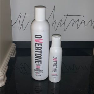 Overtone Pastel Pink Conditioner